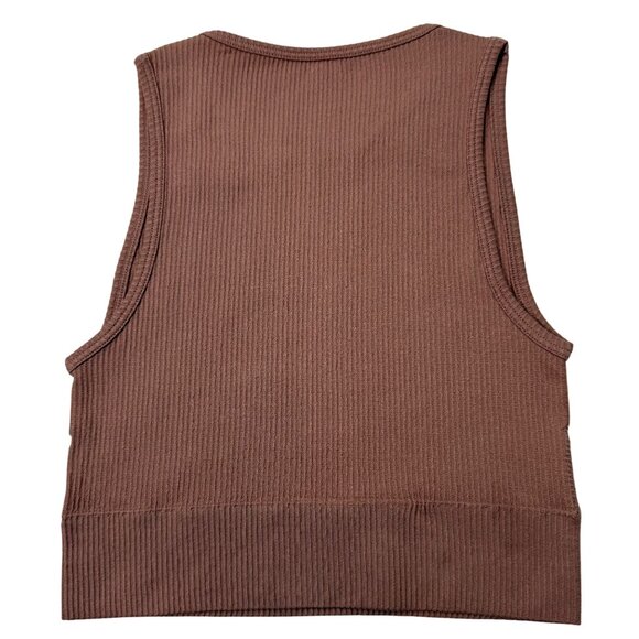 SKIMS Stretch Rib High Neck Bralette + Thong Set NEW Rose Clay XXS/XS - Picture 4 of 11